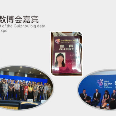 2018年5月董事長(zhǎng)安守霞應(yīng)邀參加中國(guó)貴陽數(shù)博會(huì)